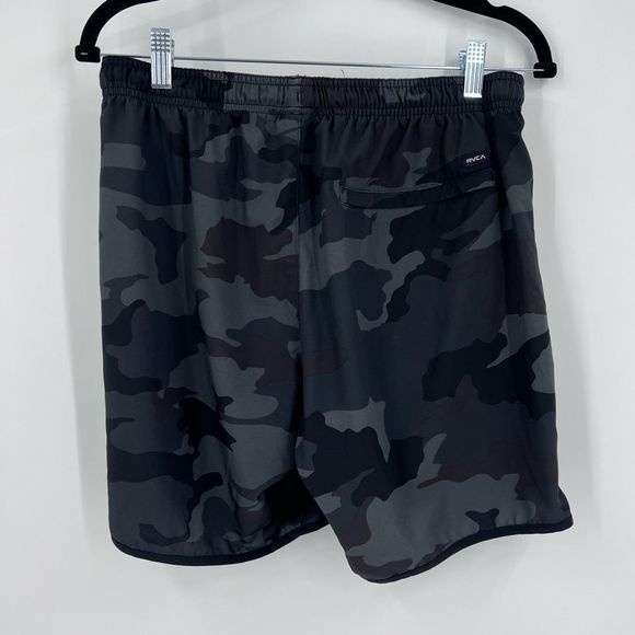 RVCA yogger training mens shorts small camo - Picture 5 of 7